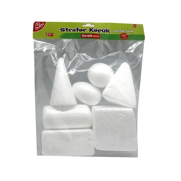 BUBU STRAFOR KÖPÜK GEOMETRİK ŞEKİLLER ürün görseli 1