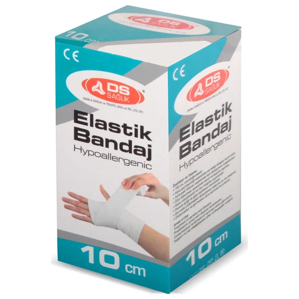 Damla Sağlık Ten Rengi Tıbbi Elastik Bandaj 10cm ürün görseli 1
