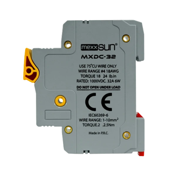 Mexxsun 16A 1000V DC Sigorta + Sigorta Yuvası - Resim 4