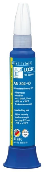 WEICONLOCK® AN 302-43 Cıvata Sabitleyici 50 Ml ürün görseli 1