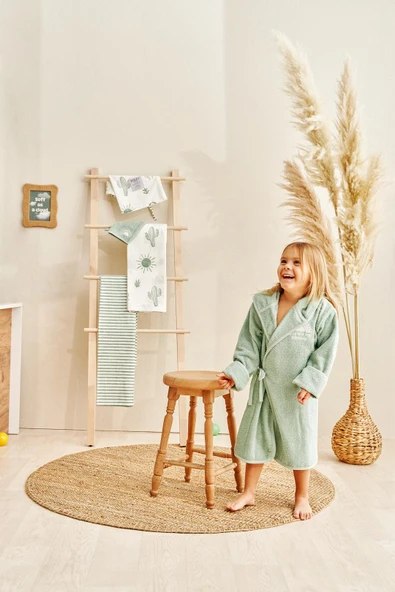 Soley Boho Bebek Bornozu - Resim 8