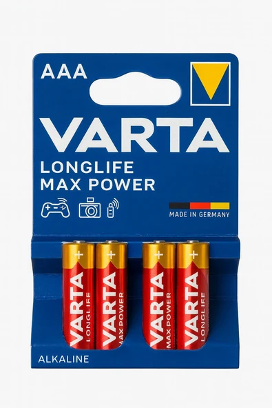 Varta LONGLIFE MAX POWER AAA ürün görseli 1