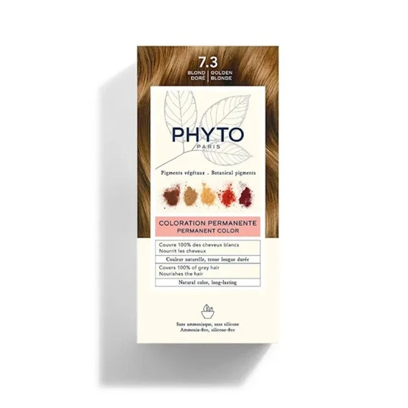 Phyto Phytocolor Bitkisel Saç Boyası 7.3 - Kumral Dore Yeni Formül ürün görseli 1