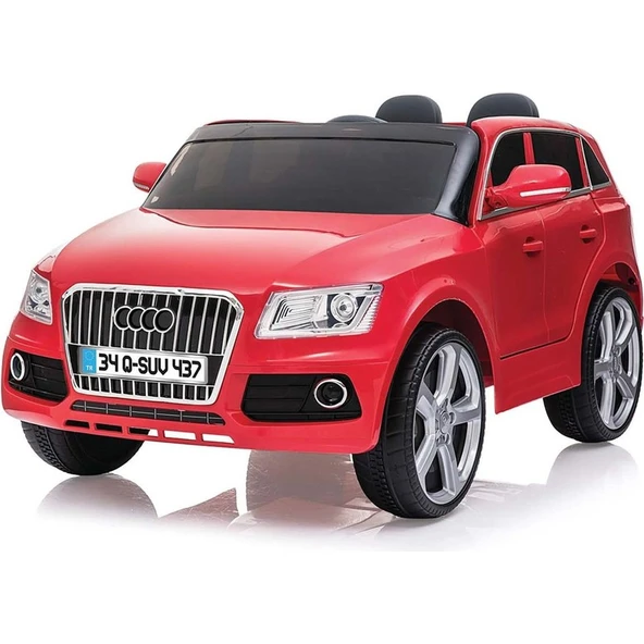 Babyhope Q-Suv Akülü Araba 437 Kırmızı ürün görseli 1