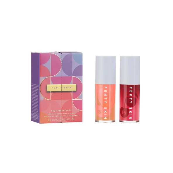 Fenty Fruit Quench’rz Hydrating + Conditioning Lip Oil Duo ürün görseli 1