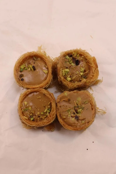 Öz Altın Kayısı Lotuslu Kadayıflı Bülbül Yuvası 1 KG ürün görseli 1
