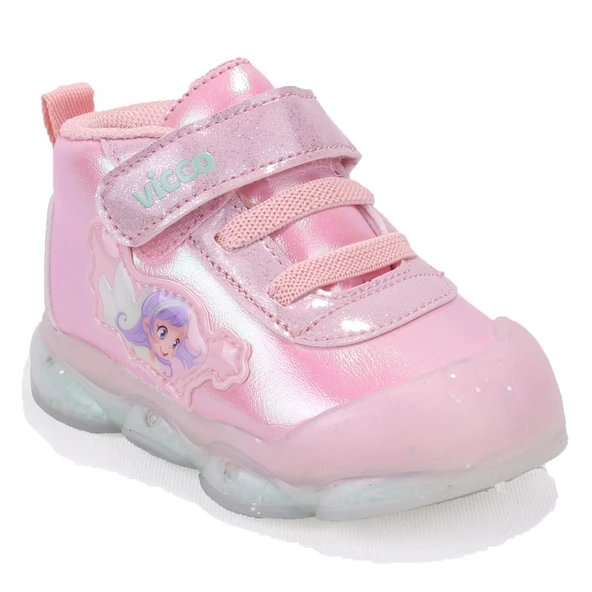 Vicco Gemini 946B25K445 Pudra Ortopedik Işıklı Kız Bebe Spor Bot ürün görseli 1