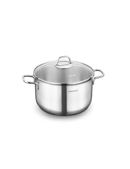 Korkmaz Perla 3.5 Litre Çelik Tencere A1655 20x11 Cm ürün görseli 1
