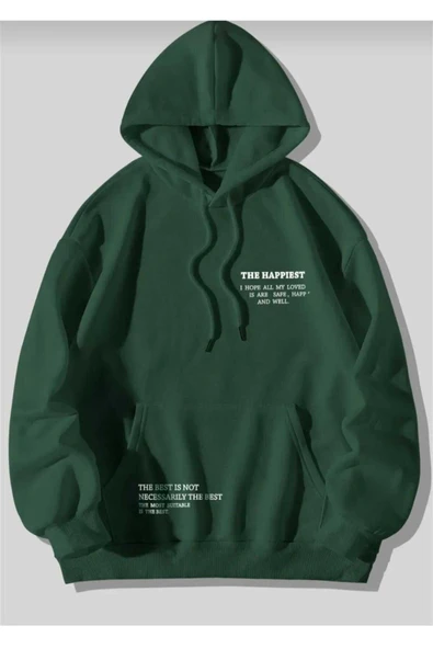 KOZİA OUTDOORS KAPÜŞONLU OVERSİZE UNİSEX SWEATŞHİRT ürün görseli 1