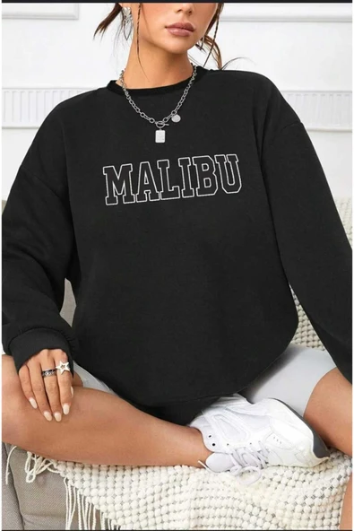 KOZİA OUTDOORS malkoçbey baskılı oversize unisex swetşhirt ürün görseli 1
