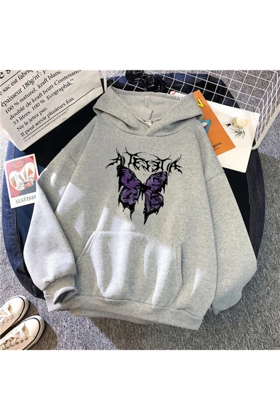 blackbonds Karışık Kelebek Baskılı Sweatshirt Blckbnds ürün görseli 1