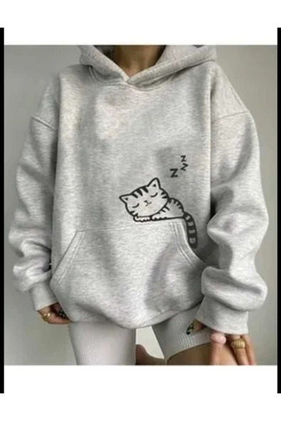 KOZİA OUTDOORS malkoçbey baskılı  oversize unisex swetşhirt ürün görseli 1