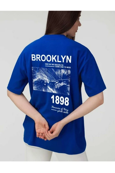 KOZİA OUTDOORS malkoçbey brokliyn baskılı t-şhirt ürün görseli 1