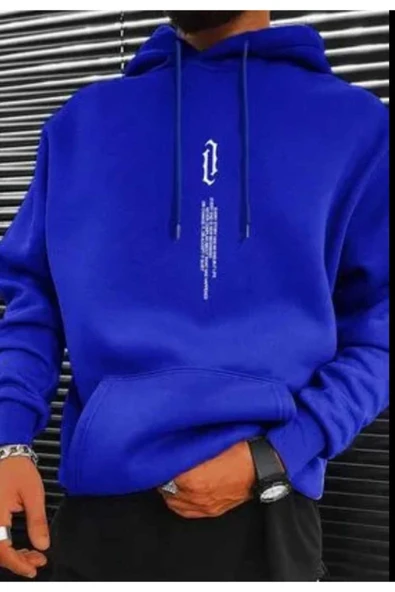 KOZİA OUTDOORS malkoçbey kapüşonlu baskılı oversize unisex sweatşhirt ürün görseli 1