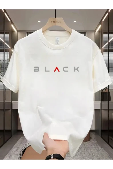 Elfa Tekstil Unisex Bisiklet Yaka Oversize Tshirt ürün görseli 1