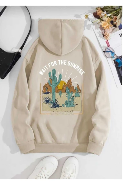 KOZİA OUTDOORS malkoçbey arizona baskılı oversize unisex  swaetşhirt ürün görseli 1