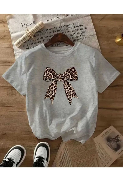 KOZİA OUTDOORS malkoçbey panter kurdela baskılı oversize unisex basic t-şhirt ürün görseli 1