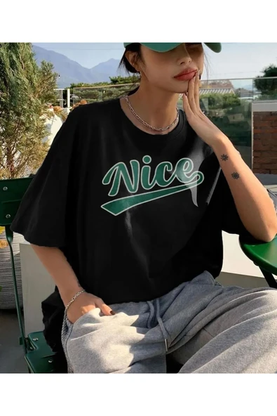 KOZİA OUTDOORS Nice baskılı O yaka tişört ürün görseli 1