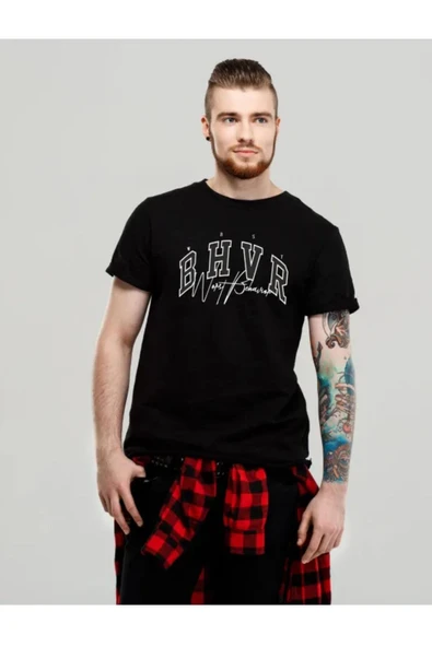 KOZİA OUTDOORS vengeance baskılı oyaka oversize unisex t-şhirt ürün görseli 1