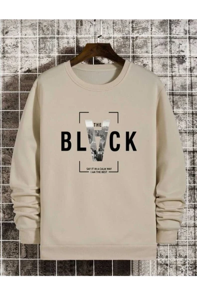 KOZİA OUTDOORS malkoçbey black oversize unisex  swaetşhirt ürün görseli 1