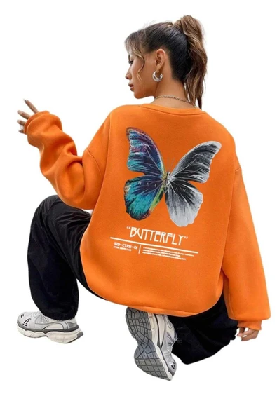 KOZİA OUTDOORS oyaka baskılı unisex oversize sweatşhirt ürün görseli 1