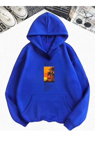 KOZİA OUTDOORS malkoçbey baskılı oversize unisex sweatşirt ürün görseli 1