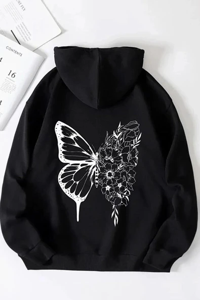 blackbonds BLACK KELEBEK Oversize Sweatshirt ürün görseli 1