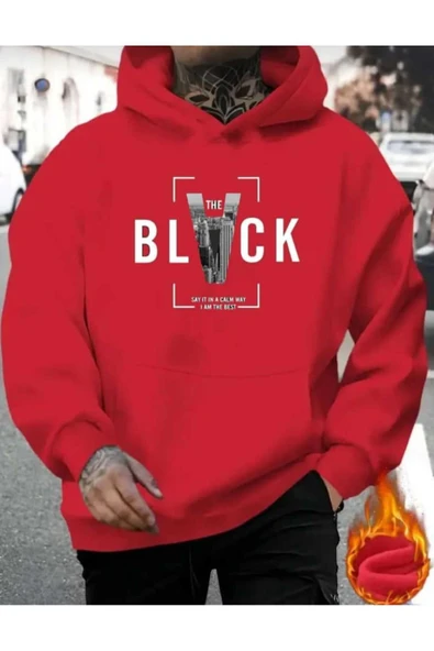 KOZİA OUTDOORS malkoçbey black oversize unisex  swaetşhirt ürün görseli 1