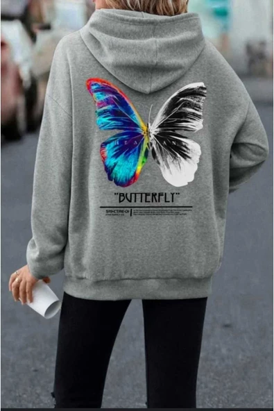 KOZİA OUTDOORS malkoçbey baskılı oversize unisex  swetşhirt ürün görseli 1