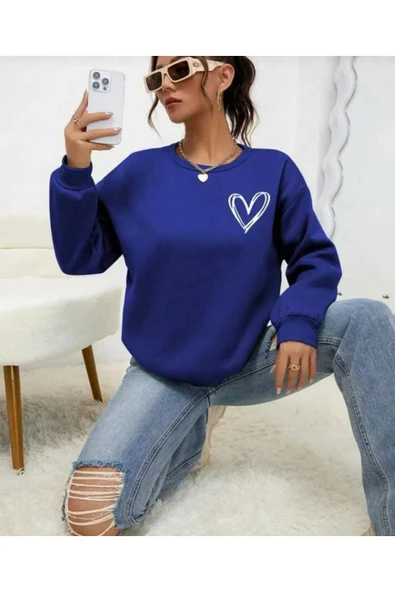 KOZİA OUTDOORS malkoçbey oyaka baskılı oversize unisex sweatşhirt ürün görseli 1