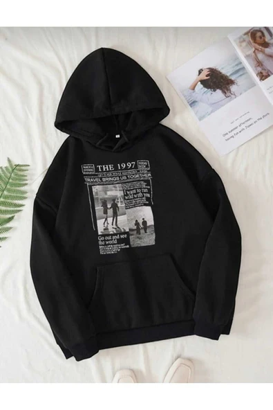 KOZİA OUTDOORS malkoçbey baskılı oversize unisex swetşhirt ürün görseli 1