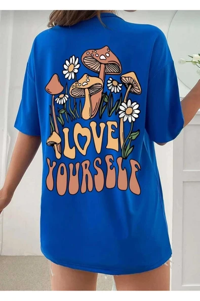 KOZİA OUTDOORS malkoçbey love yourself baskılı t-şhirt ürün görseli 1