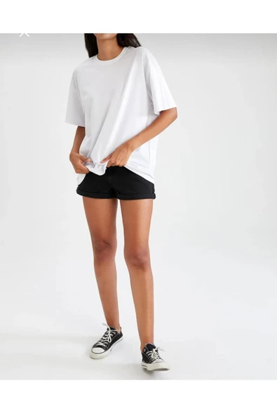 KOZİA OUTDOORS malkocbey beyaz oversize unisex t-şhirt ürün görseli 1