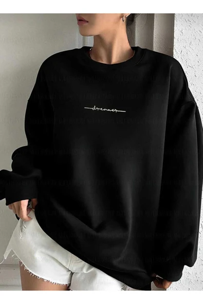 KOZİA OUTDOORS malkoçbey baskılı oversize unisex swetşhirt ürün görseli 1