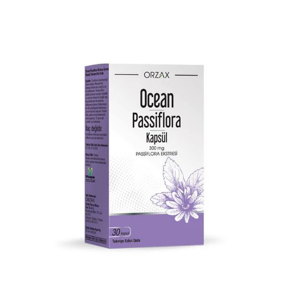 Ocean Passiflora Incarnate Capsule 300 mg 30 Kapsül ürün görseli 1