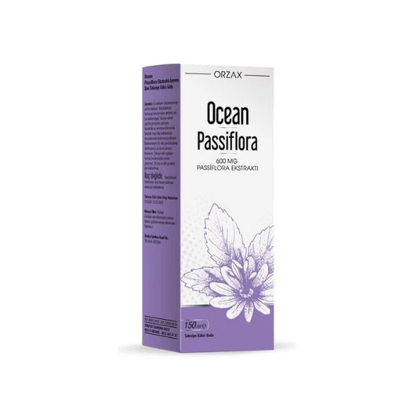 Ocean Passiflora Incarnate 600 mg Passiflora Ekstraktı 150 ml ürün görseli 1