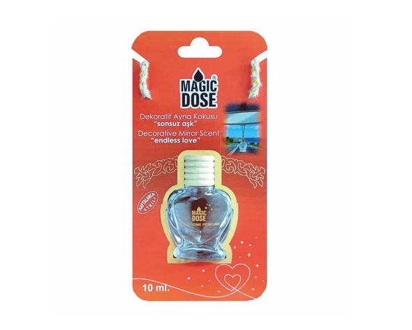 Autokit Magic Dose Dekoratif Ayna Kokusu Sonsuz Aşk 10ml ürün görseli 1