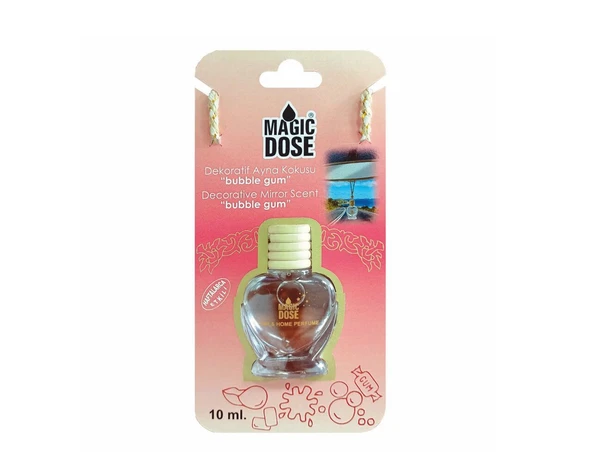 Autokit Magic Dose Dekoratif Ayna Kokusu Buble Gun 10ml ürün görseli 1