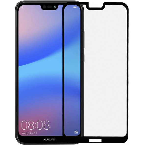 Huawei P20 Lite Ekran Koruyucu Seramik Nano 9D Tam Kaplama ürün görseli 1