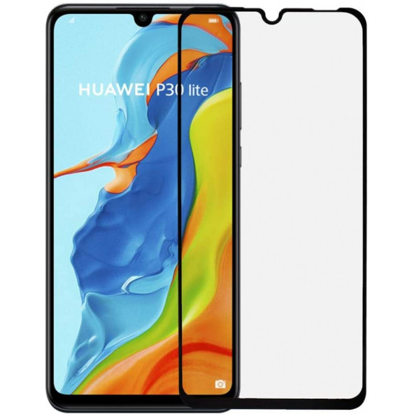 Huawei P30 Lite Ekran Koruyucu Seramik Nano 9D Tam Kaplama ürün görseli 1