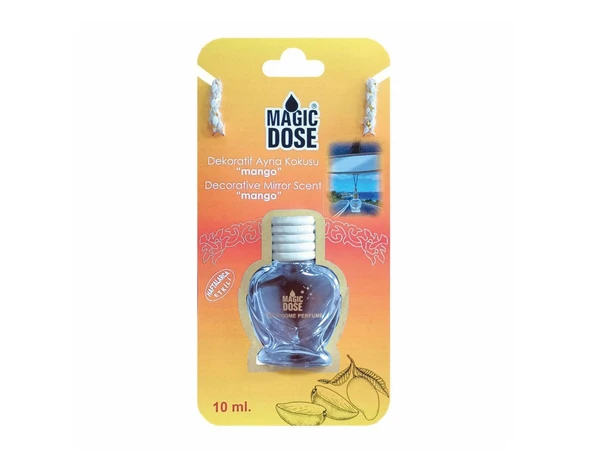 Autokit Magic Dose Dekoratif Ayna Kokusu Mango 10ml ürün görseli 1