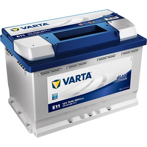 Varta E11 12V 74 Ah 680A Blue Dynamic Akü (Üretim Yılı: 2025) ürün görseli 1