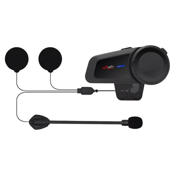 Powermaster M2 Motosiklet Bluetooth Intercom Kulaklık - Resim 3