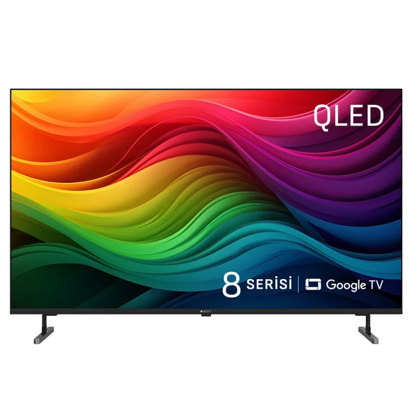 Arçelik 8 Serisi A 855 C 4K Ultra HD 55" 140 Ekran Uydu Alıcılı Google Smart QLED TV ürün görseli 1