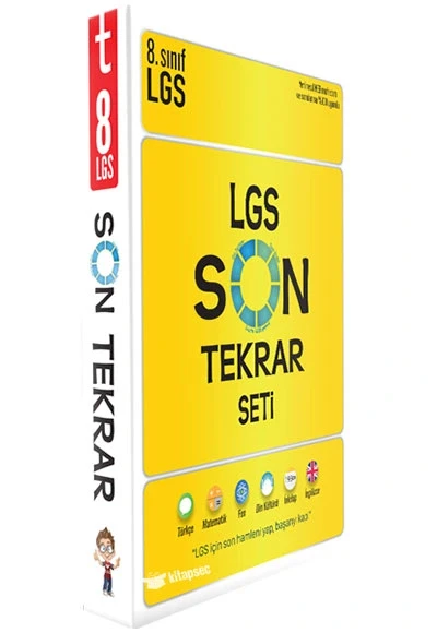 Tonguç 8.Sınıf Lgs Son Tekrar Seti ürün görseli 1