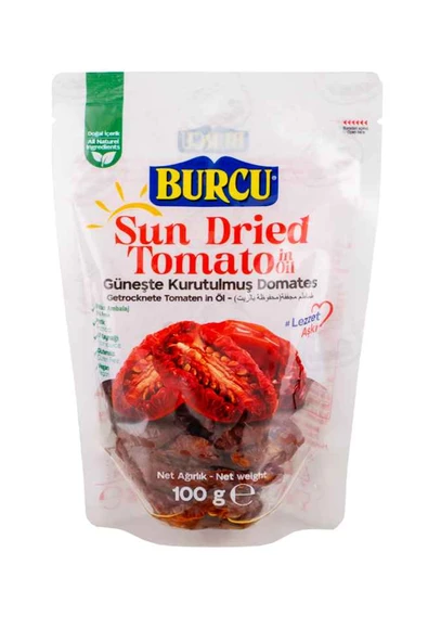 Burcu Güneşte Kurutulmuş Domates 100 gr ürün görseli 1