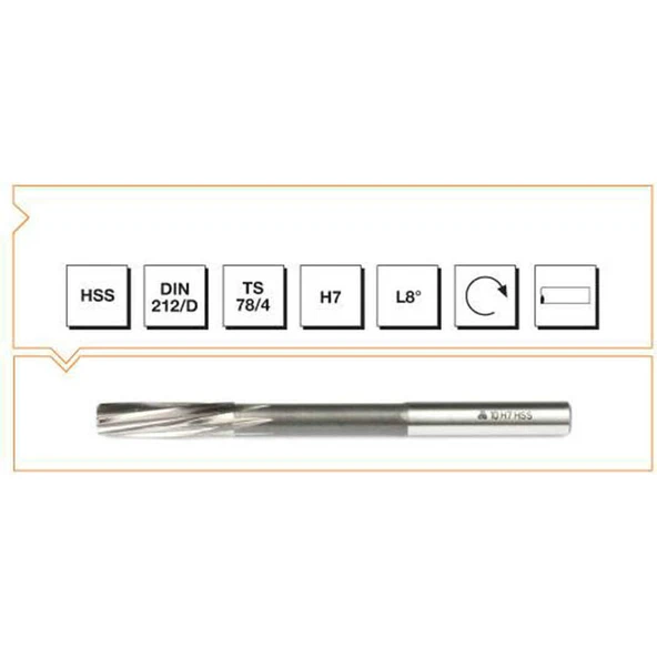 Makina Takım 20mm HSS DIN 212 Silindirik Saplı Makina Raybası ürün görseli 1