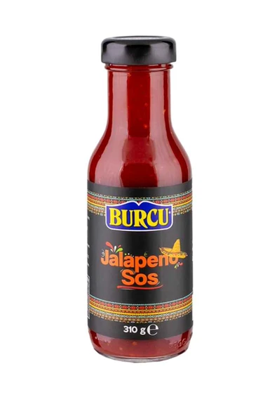 Burcu Jalapeno Sos Cam Kavanoz 310 gr ürün görseli 1