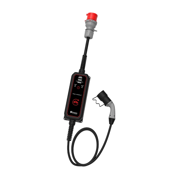 Bemis Pro Mobile Elektrikli Araç Taşınabilir Şarj Cihazı - 11KW - 22KW - 10 Metre - Çanta ve Monofaze Dönüştürücü Hediye ürün görseli 1