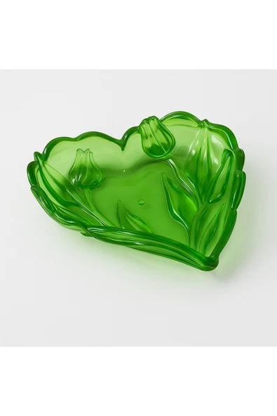 Ark Plastik Tabak Kalp Şeklinde 15 cm 2 Adet - Resim 2